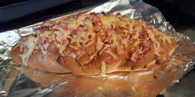 пицца в булке