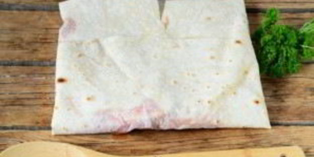 пицца в лаваше на сковороде