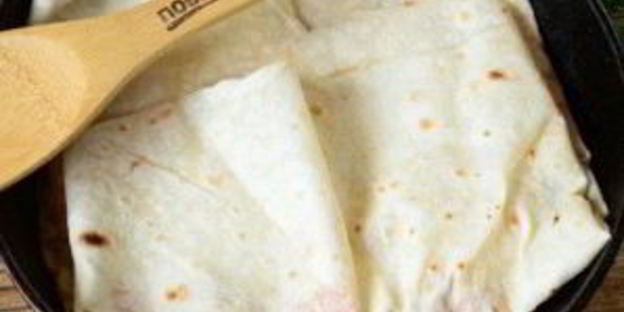 пицца в лаваше на сковороде