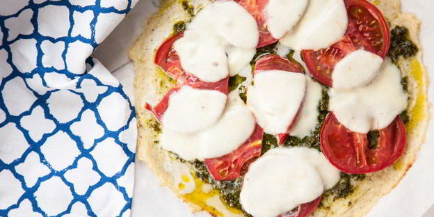 полезная пицца