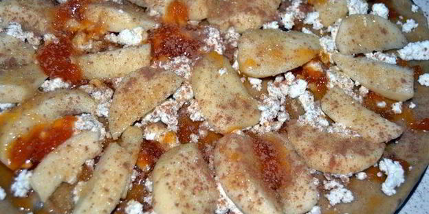 сладкая пицца