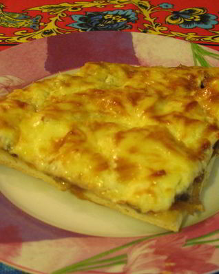 Сытная пицца