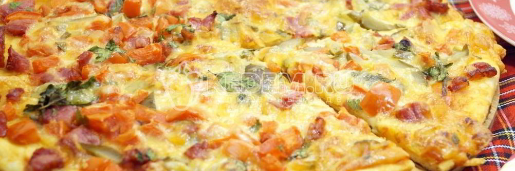 Тонкая пицца