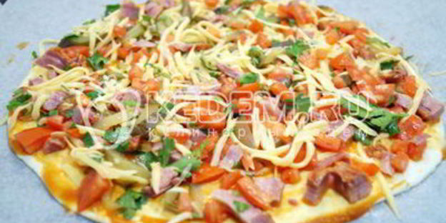 тонкая пицца