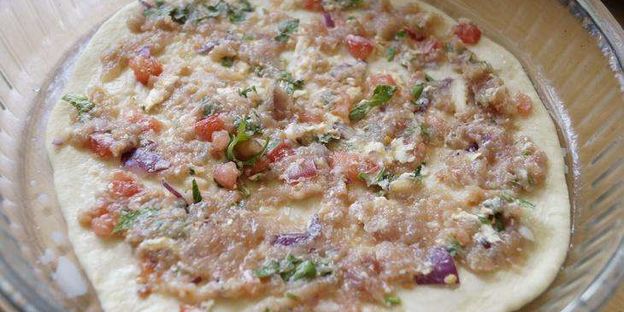 турецкая пицца лахмаджун