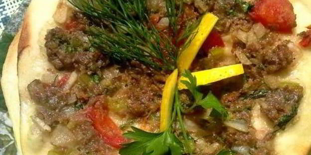 турецкие лепешки лахмаджун