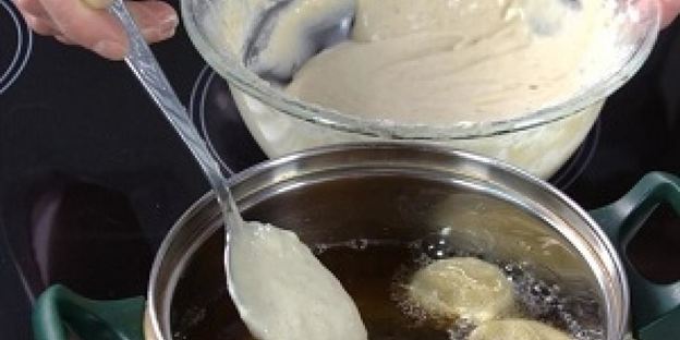 банановые пончики