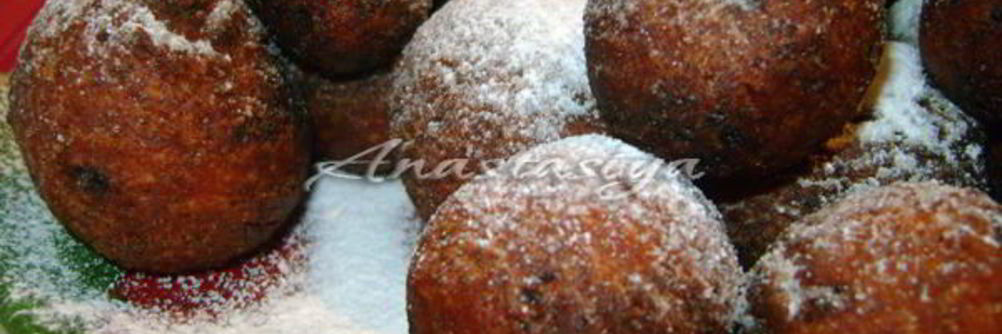 Творожные пончики