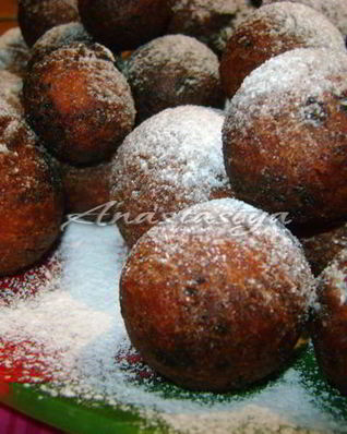 Творожные пончики