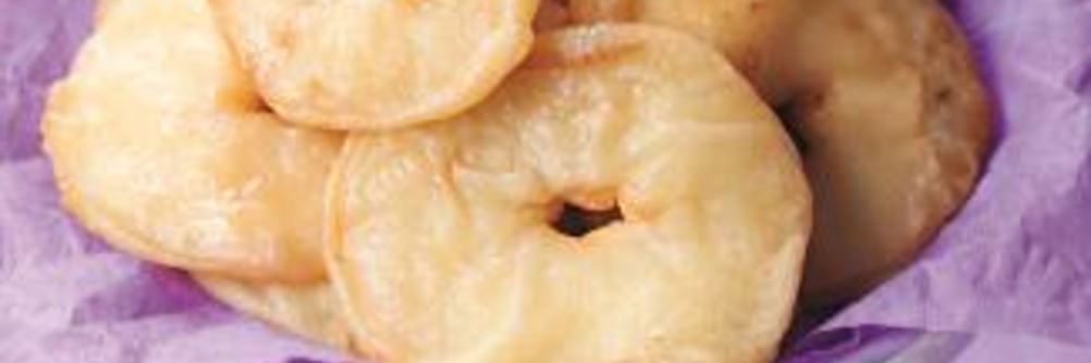 Яблочные пончики