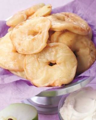 Яблочные пончики