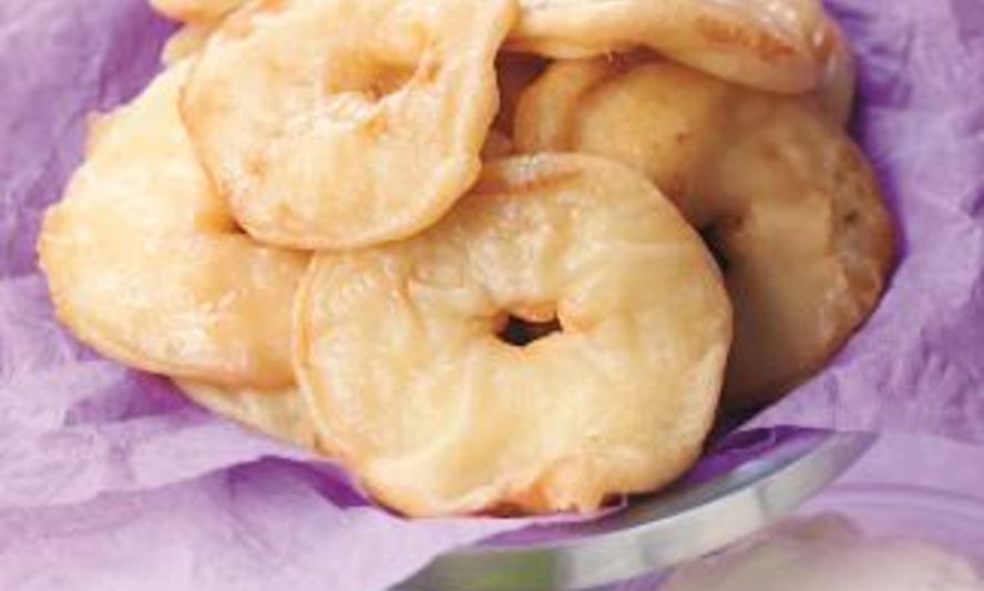 Рецепт яблочных пончиков