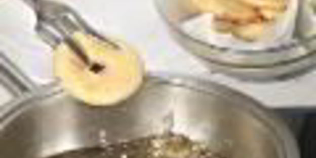 яблочные пончики