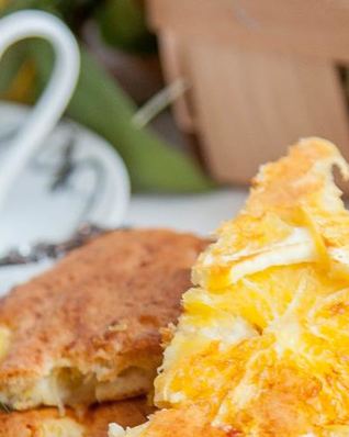 Апельсиновая шарлотка-перевертыш по-итальянски