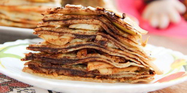 блинная шарлотка