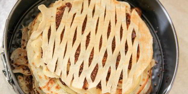 блинная шарлотка