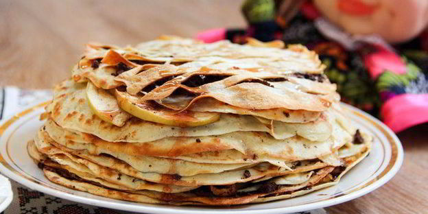 блинная шарлотка