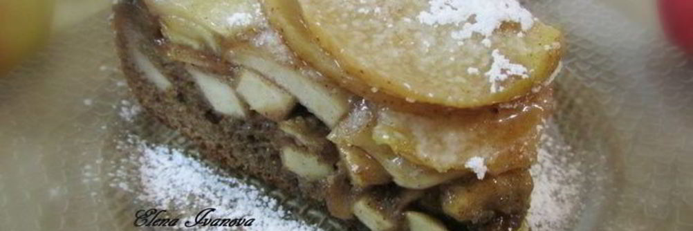 Черемуховая шарлотка