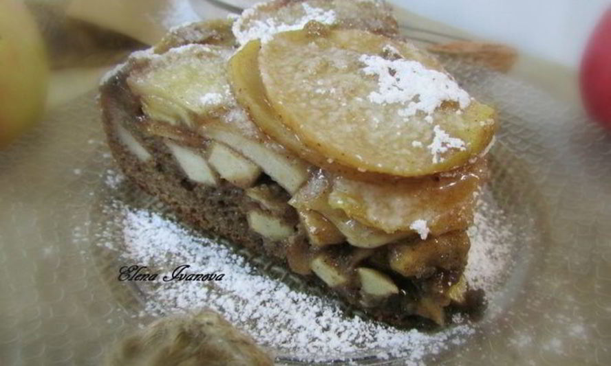 Рецепт черемуховой шарлотки