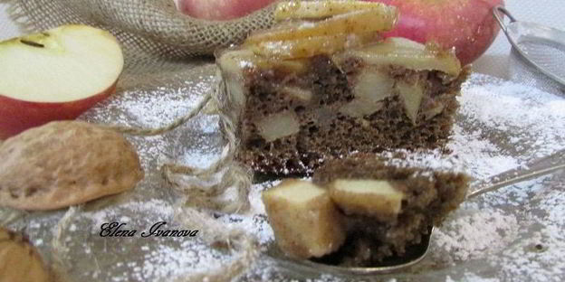 черемуховая шарлотка