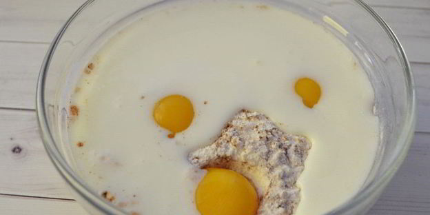 диетическая грушевая шарлотка