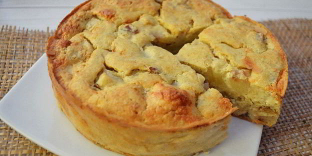 диетическая грушевая шарлотка