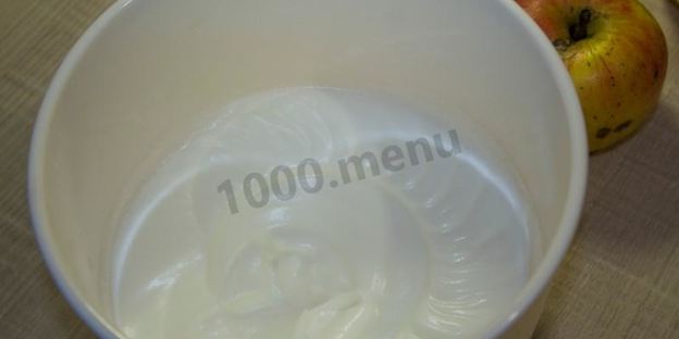 диетическая шарлотка из геркулеса с яблоками