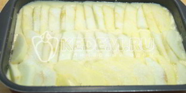 нежная шарлотка с яблоками в духовке