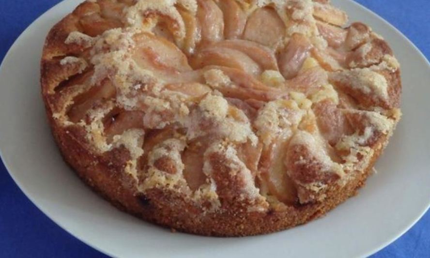 Рецепт персиковой шарлотки из моего детства