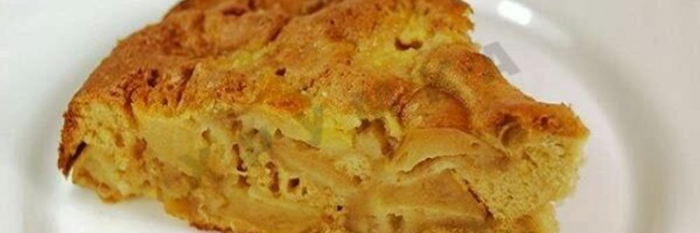 Пирог с яблоками шарлотка