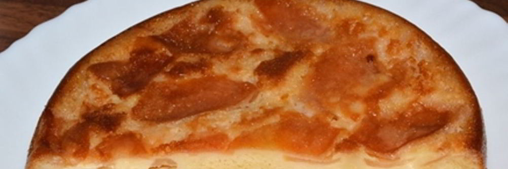 Постная шарлотка