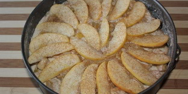 шарлотка ароматная без масла