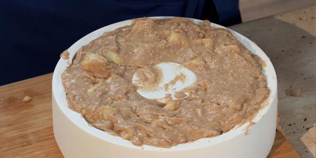 шарлотка из цельнозерновой муки