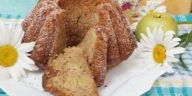 шарлотка на кефире в духовке