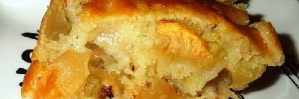 Шарлотка на кефире