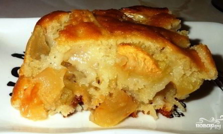 Рецепт шарлотки на кефире