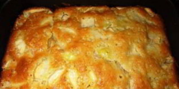 шарлотка на кефире