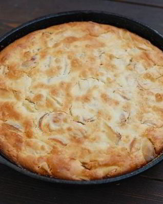 Шарлотка с кефиром