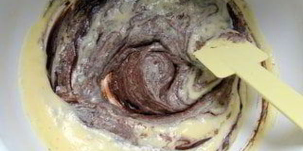 шарлотка с шоколадным суфле-глясе