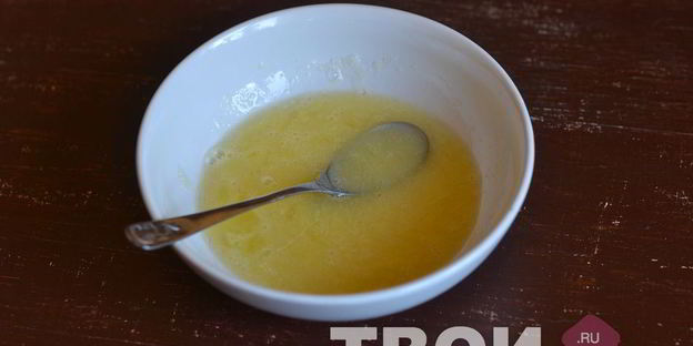 шарлотка с вишней