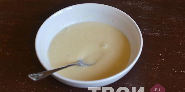 шарлотка с вишней