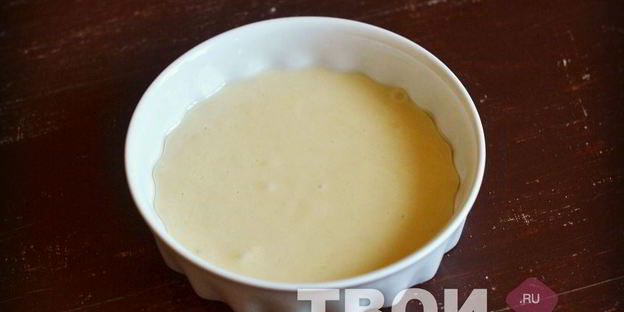 шарлотка с вишней