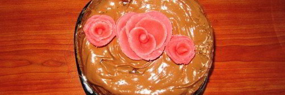 Шарлотка в шоколаде