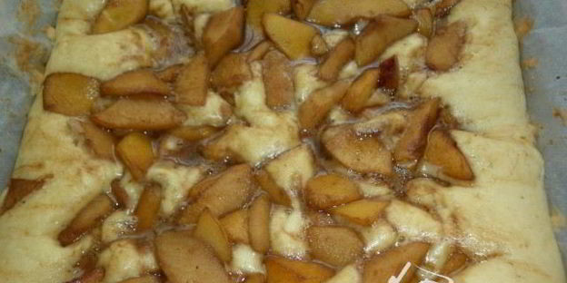 шарлотка яблочно-кофейная