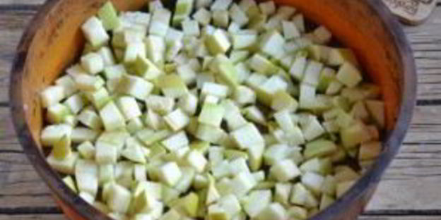 вегетарианская шарлотка