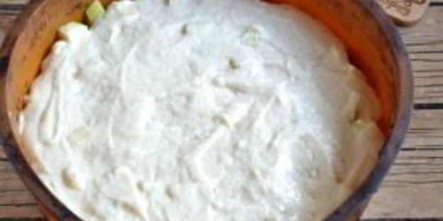 вегетарианская шарлотка