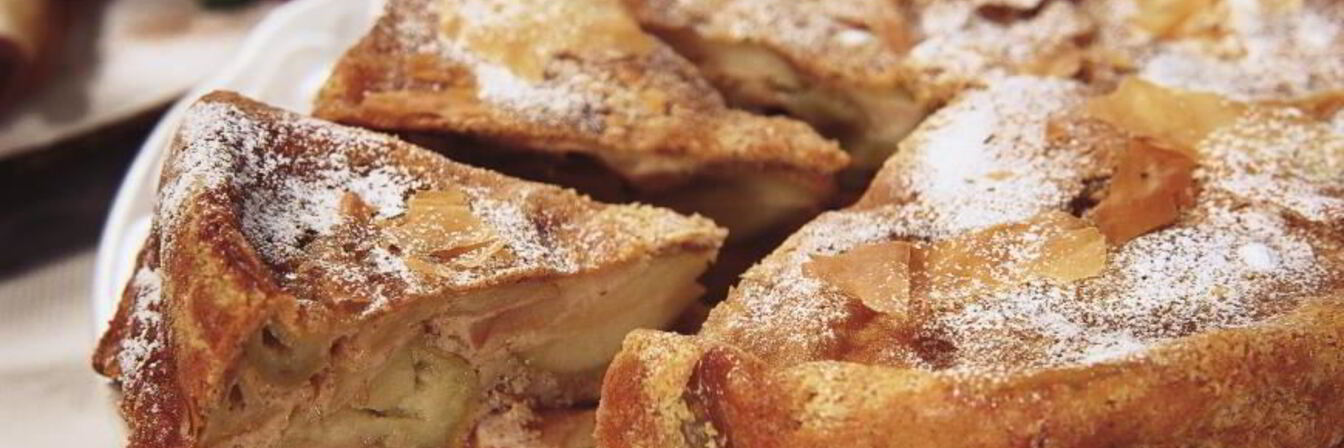 Вкусная шарлотка