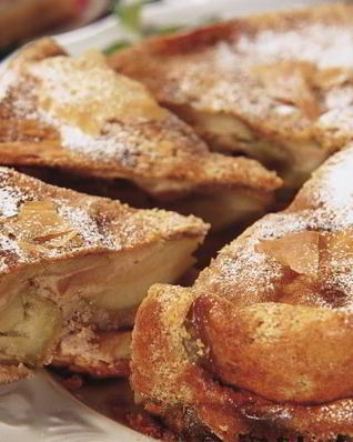 Вкусная шарлотка