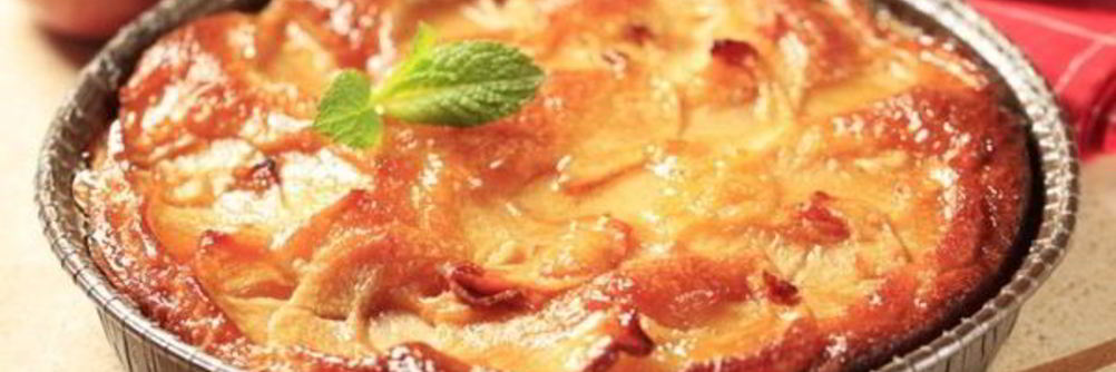 Яблочная шарлотка из духовки