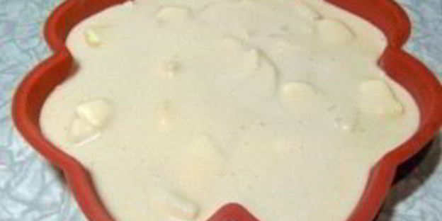 заливная шарлотка с яблоками